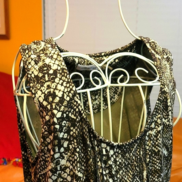 Calvin Klein Ruched Dress - Picture 2 of 4